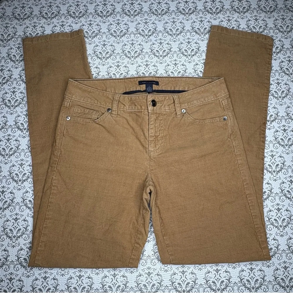 Tommy Hilfiger Women's Brown High Rise Jeans, 4 - Picture 1 of 8